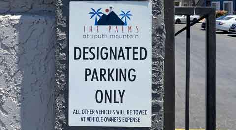 Residential Parking Lot Towing